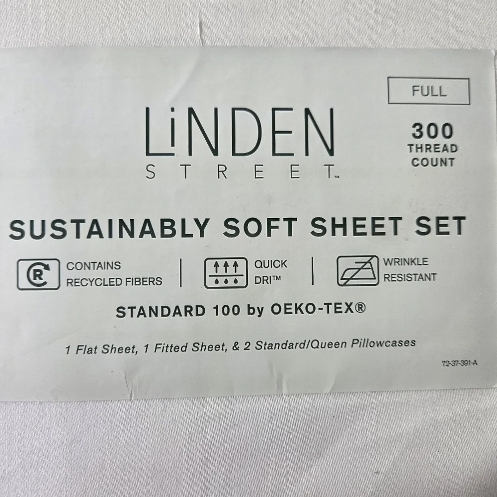 Cream Linden Street Soft Sheet Set